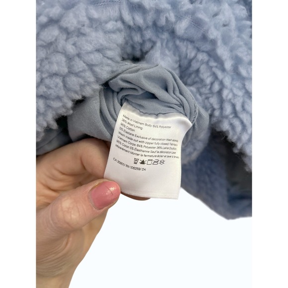 Lululemon Blue Wool Whenever Crew Size 6 - Picture 11 of 14